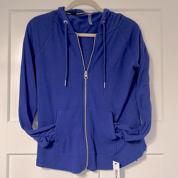 Calvin Klein Performance Tops - NWT Calvin Klein Performance Zip Up-Size L